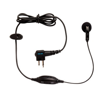 Motorola CP476 - Earbud With Mic Push To Talk Swivel VOC