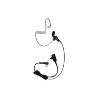 CRS - 2 Wire Long Airtube earpiece with Inline PTT/MIC (HYT)
