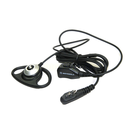 Motorola CP476 - D Shell Earpiece With Push To Talk Mic