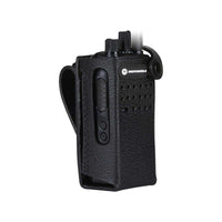 Motorola DP2400 - Hard Leather Carry Case With 3