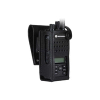 Motorola DP2400 - Hard leather Carry Case With 3