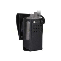 Motorola DP2400 - Hard leather Carry Case With 3