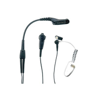 Motorola DP4000 - IMPRES 2 Wire Surviellence Kit w/ Translucent Tube (Black)