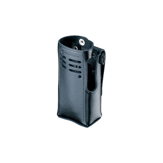 Motorola GP328 - Leather Carry Case w/ Belt Loop